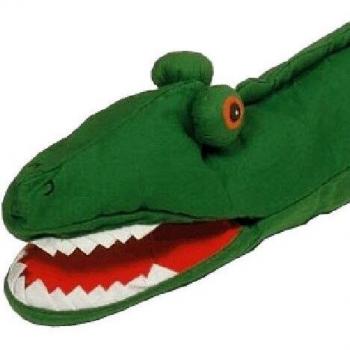 Crocodile en peluche