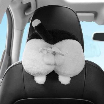 Corgi Butt Backseat Tissue Holder