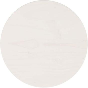Piano di Legno Bianco Ø30x2,5 cm – Furniture Limited
