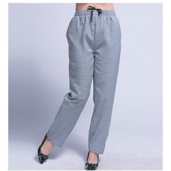 Professional Chef Pants with Elastic Waist, M-2XL