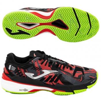 Joma Slam Homme 2301 Noir Rouge Baskets de padel 2023