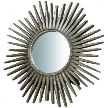 Miroir de Bureau Argent Vieilli