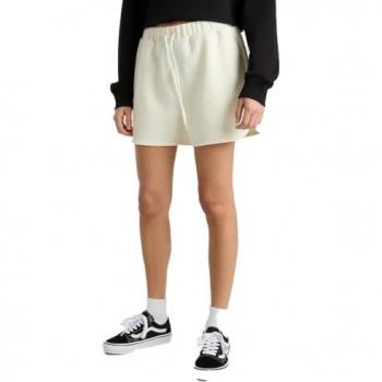 Vans Sabine Shorts Beige Weiß M Damen Baumwolle Polyester