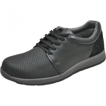 Silla de Zapatos Lumel para Hombres Diabéticos y Pies Deformados Negro