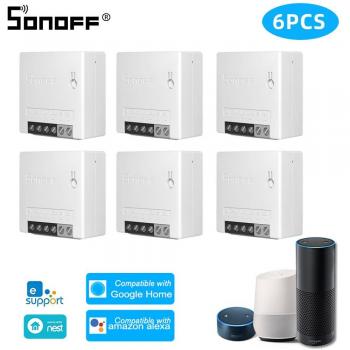 Interruptor Wifi SONOFF Mini R2, Compatible con Alexa y Google Home