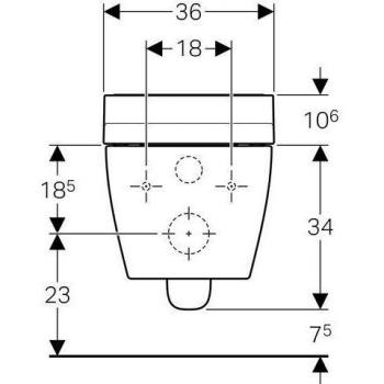 WC suspendu Keramag AquaClean Tuma Comfort