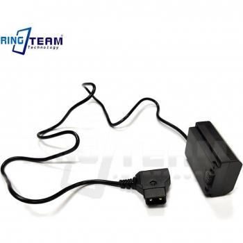 DTAP BTap PTap to NP-FZ100 DC Coupler for Sony Cameras