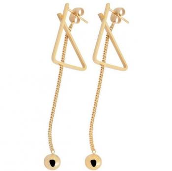 Pendientes de Acero Inoxidable Dorados Akzent®