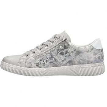Baskets zippées Rieker Femme EU 38 UK 5 Argent