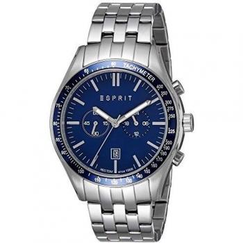 Esprit ES108241006 Herren-Quartz‑Chrono mit Stahlarmband