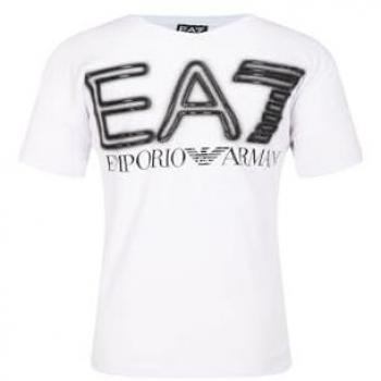 T-shirt EA7 Enfant Blanc 14