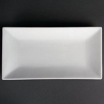 Olympia 380mm White Rectangular Dish