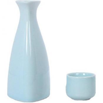 Set « Rêve de Chine » – Verres, bouteille et thé