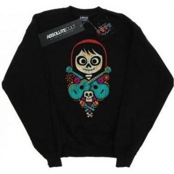 Sudadera Negra para Hombre Disney Coco Miguel con Guitarras Cruzadas, Talla L