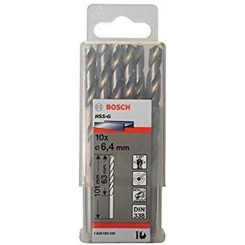 Bosch 2608595335 (PK-10) 6.4x63x101mmHSS-G Drill Bit DIN338