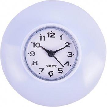 Suction Cup Bathroom Clock