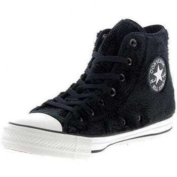 Converse Green Black Fur Jacket
