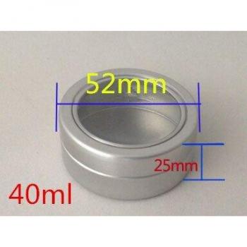 Maceta Vacía con Almohadilla de Aluminio 20 Unidades – Paquete de Joyería