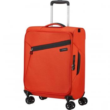 Samsonite Litebeam Trolley 55cm in Orange mit 4 Rollen
