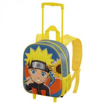 Mochila Pequeña Naruto Peace 3D con Ruedas