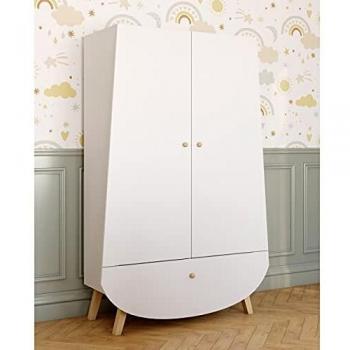 Armoire Trapèze SONGES ET RIGOLADES Blanc