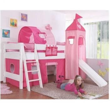 Letto Rosa-Pink Cassandra Scivolo & Torre