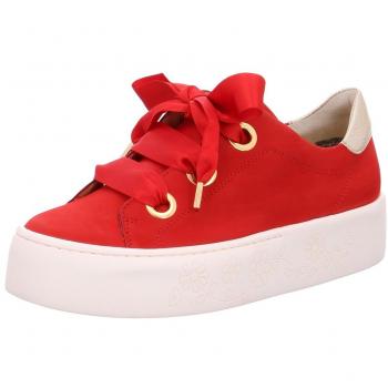 Paul Green Damen Plateau-Halbschuhe Größe 36 Rot