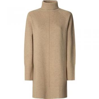 Abito in Maglia Camello Carola – Pepe Jeans
