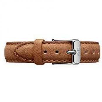 DW Armband Leder Durham 14mm mit silberner Schnalle