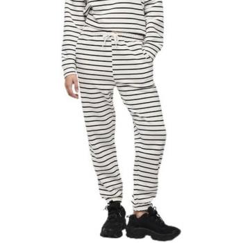Pantalon de jogging haut à taille haute rayé pour femme Pieces Chilli