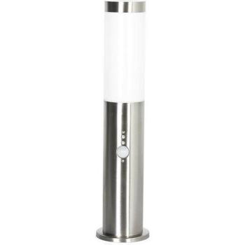 Potelet Lumineux Brighton Gris Métallisé 45 cm Étanche