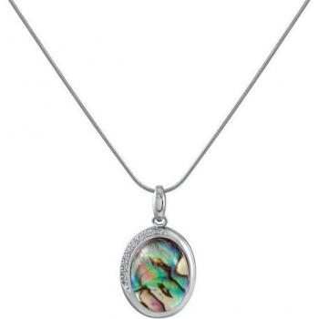Rhodinierte Kette mit Anhänger aus 925/