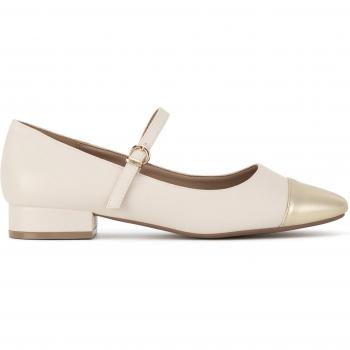Clara Barson Damen Ballerinas Beige WS24040-02