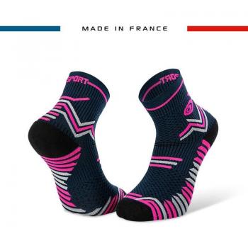 Chaussettes de trail BV Sport Trail Ultra (blanc/noir)