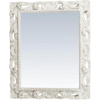 Biscottini Wood Frame Wall Mirror