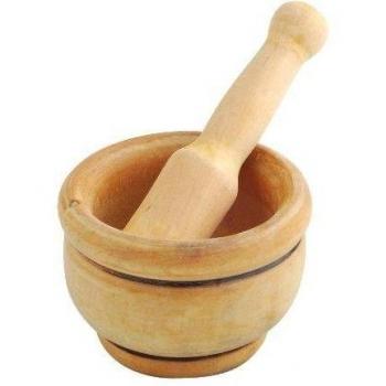 Mortero Metaltex Madera 12 cm