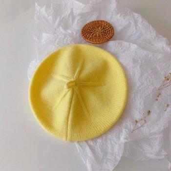 Knitted Beret Hat for Infants