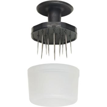 Pungisciogliente nylon con spilli in inox