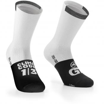 Calze Assosoires GT c2 bianco nero 43-46
