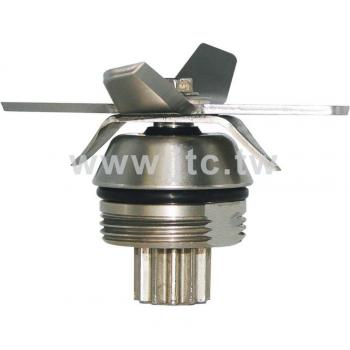 Unité de coupe inox 2 en 1 pour mélangeurs, modèle J1411, grade alimentaire