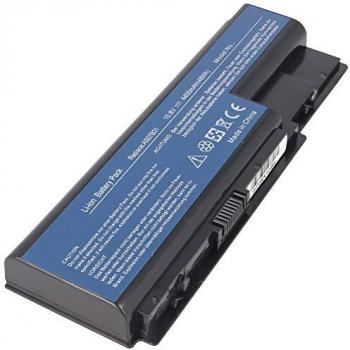 Acer Aspire 7738G Notebook Akku (6 Zellen, 4400 mAh, Schwarz)