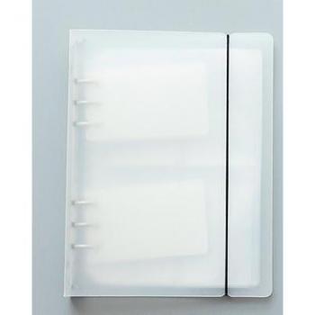 A5 A6 Transparent Frosted PVC Album Holder Pockets