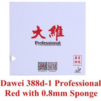 Dawei 388D-1 Profi TT-Belag Langer Noppe und Schwamm 0,5/0,8/1,0 mm