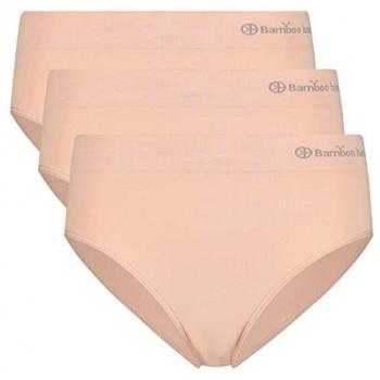 BAMBOO BASICS Taillenslip Belle – 3er Pack, nahtlos, 100 % Viskose – Damen