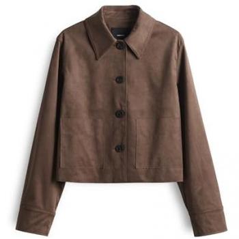 Someday Nylan Braun Damen-Kurzjacke