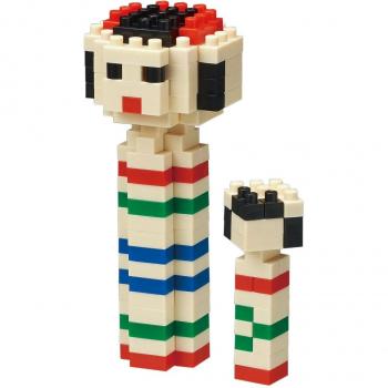 Nanobloco Kokeshi NBC‑210 “Kokeshi de Bloques Nano”