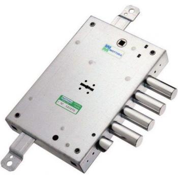 Portail Sécurisé Mottura 52.771/28SX – Serrure Triple Demi-Tour