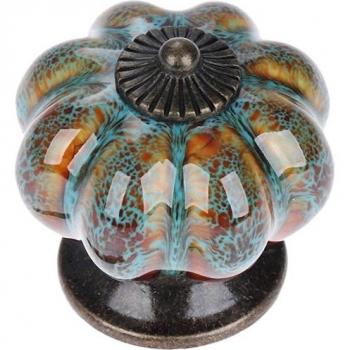 10Pcs/Set Decorative Ceramic Knobs for Kitchen and Bathroom