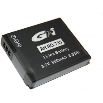 GPI 735 Ersatzakku für Panasonic DMW-BCM13
