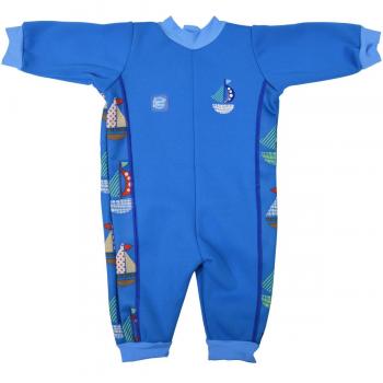 Splash About Kids' Warm in One Wetsuit, Blue, 12-24 Months (XL)